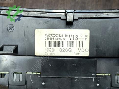 Volkswagen Golf Gösterge 1J5920826G çıkma parça