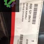 VW GOLF 7 RADYATÖR YAN HAVA KANALI 5G0121284N