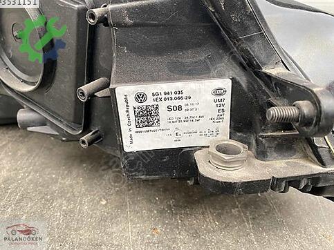 Volkswagen Golf Mercekli Far çıkma parça