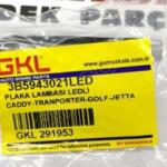 Sıfır Orijinal Plakalık Volkswagen Caddy 2004-2010 3B5943021