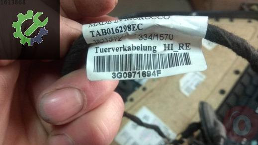 Volkswagen Passat Elektrik Tesisatı 3G0971694F çıkma parça