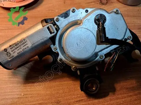 Volkswagen Polo Arka Silecek Motoru 6X0955711D çıkma parça