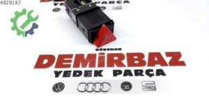 Volkswagen Polo 2000-2002 Orijinal Çıkma Flaşör Düğmesi 6N0953235