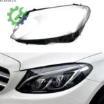 W205 ÇİFT MERCEK SOL FAR CAMI SIFIR  -BURSA FAR
