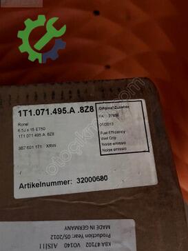 Volkswagen Caddy Çelik Jant 1T1071495A8Z8 çıkma parça