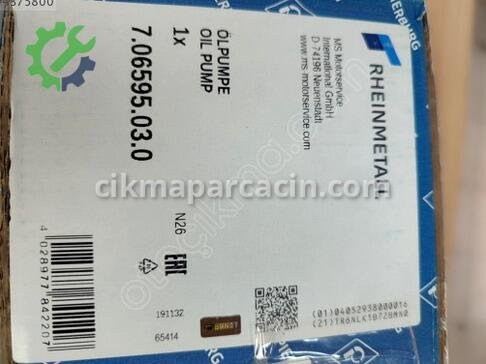 Toyota Corolla Yağ Pompası 15100-33040 çıkma parça