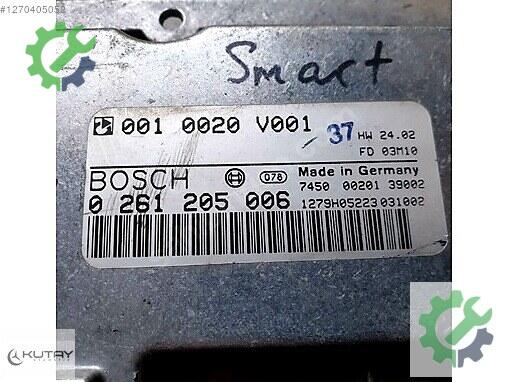 Smart Fortwo Motor Beyni 0261205006 çıkma parça