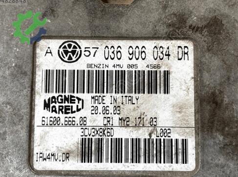 2002 Volkswagen Bora Motor Beyni Çıkma Parça Erzurum