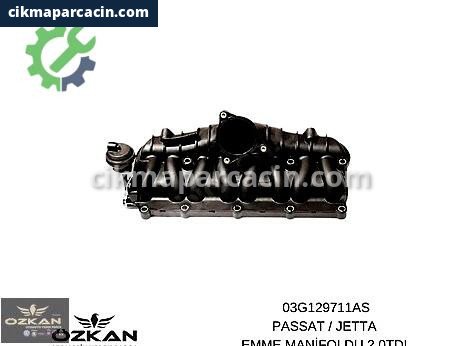Volkswagen Passat Emme Manifoldu çıkma parça