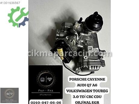 Porsche Cayenne Egzoz çıkma parça