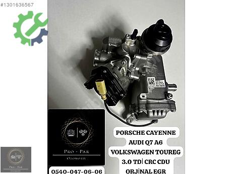 Porsche Cayenne Egzoz çıkma parça