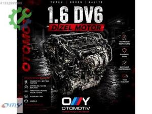 1.6 DV6 DİZEL MOTOR PEUGEOT CITROEN FORD VOLVO MAZDA