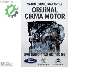 1.6 DV6 EURO 4 FORD VOLVO CİTOREN PEUGEOT ORTAK ORJİNAL ÇIKMA