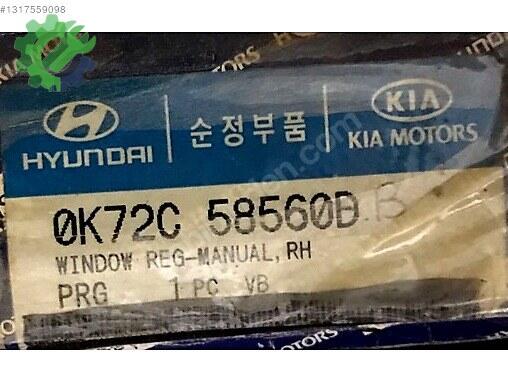 Kia Cam Krikosu 58560B çıkma parça