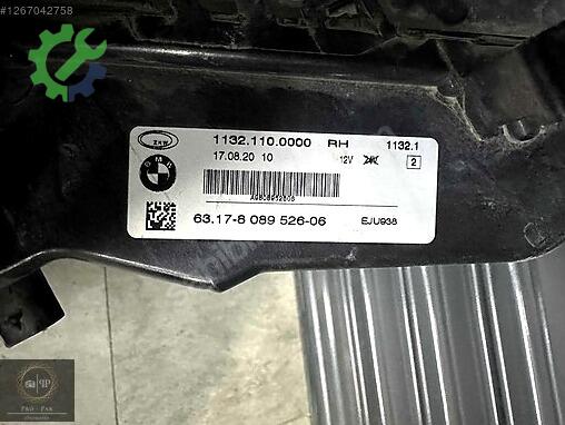 BMW 3 Serisi Sis Farı 11321100000 çıkma parça