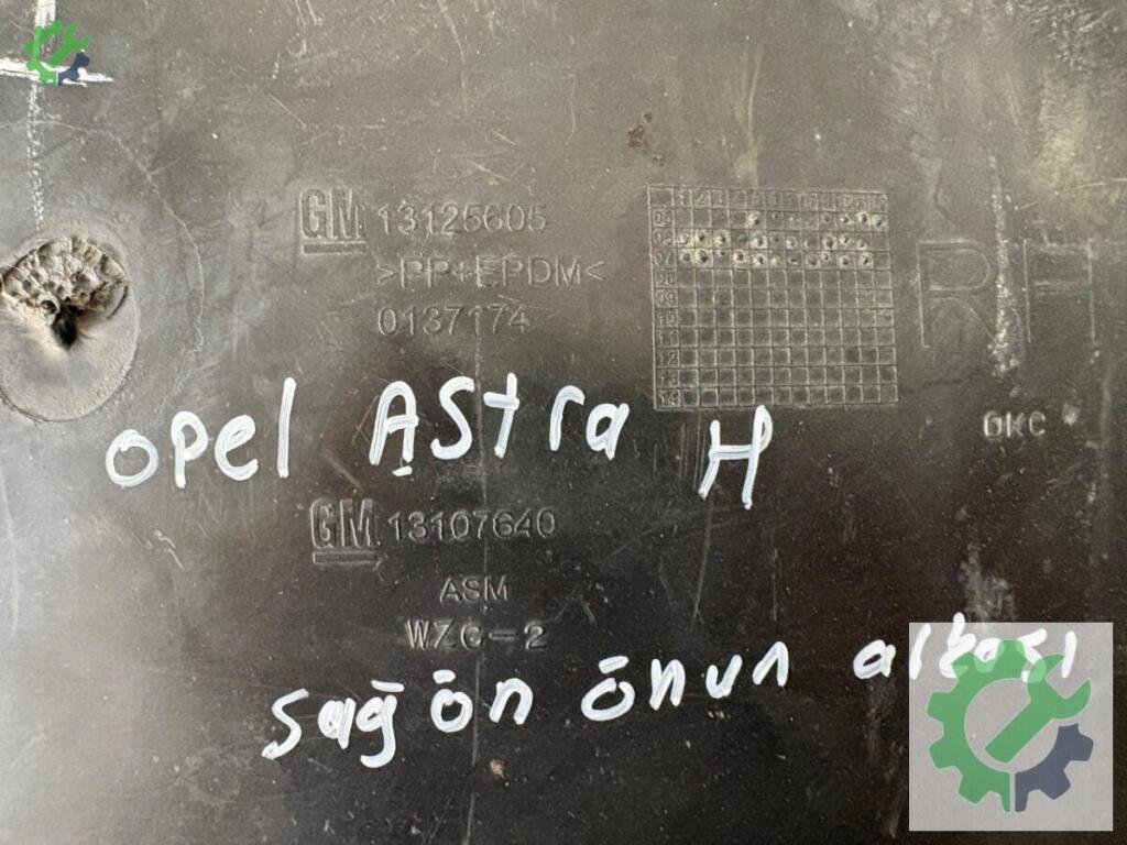 Opel Astra Davlumbaz çıkma parça
