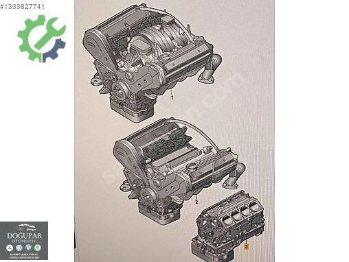 Audi A6 Motor Komple çıkma parça