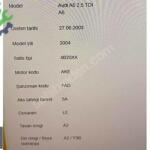AUDİ A6 C5 KAPI KAPUT ÇAMURLUK TAVAN ÇEYREK ÇIKMA