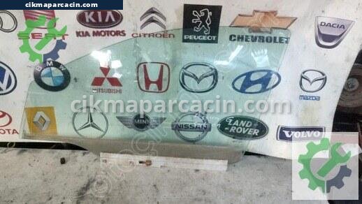 Opel Astra Sol Ön Kapı Camı çıkma parça