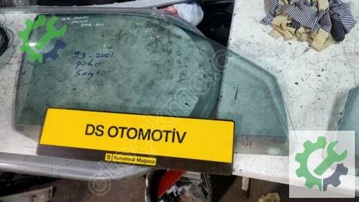 Volkswagen Polo Sağ Ön Kapı Camı çıkma parça
