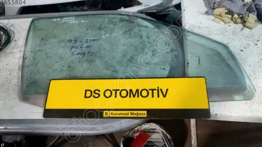 Volkswagen Polo Sağ Ön Kapı Camı 1999-2001 çıkma parça