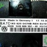 1K0820047HB VW Caddy klima kontrol ünitesi Orijinal