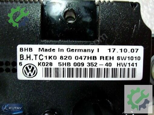 Volkswagen Caddy Klima Kontrol Paneli 1K0820047HB çıkma parça