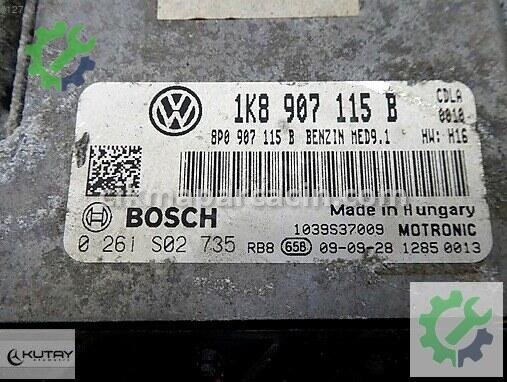 Volkswagen Scirocco Beyin 1K8907115B çıkma parça