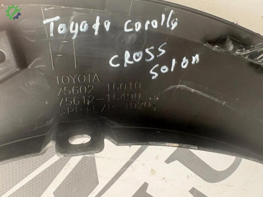Toyota Corolla Cross Sol Ön Çamurluk 7560216010 çıkma parça
