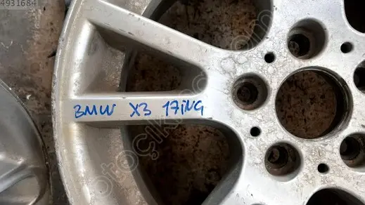 BMW X3 Çelik Jant 2002-2008 çıkma parça