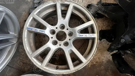 BMW X3 Çelik Jant 2002-2008 çıkma parça