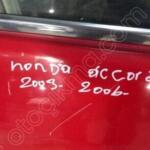 2003-2006 HONDA ACCORD SAĞ ARKA KAPI