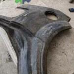 2003-2007 FORD FİESTA SOL ARKA ÇAMURLUK SACI