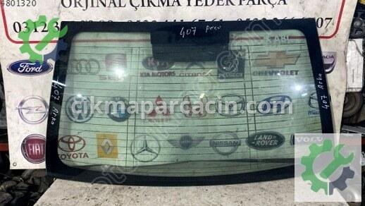 Peugeot 407 Arka Cam 2004-2007 çıkma parça