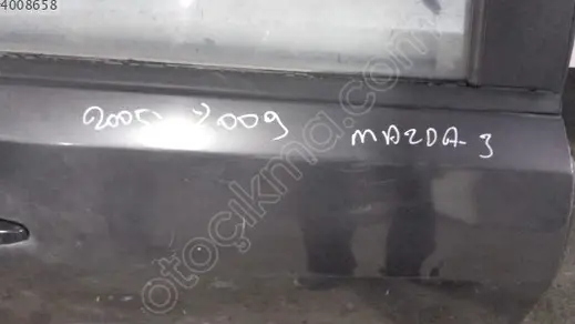 Mazda 3 Sağ Arka Kapı 2005-2009 çıkma parça