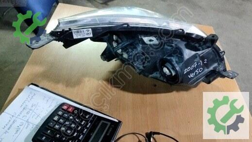 Toyota Corolla Sol Ön Far 2007-2012 çıkma parça