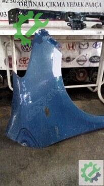 Toyota Yaris Sağ Ön Çamurluk 2007-2012 çıkma parça