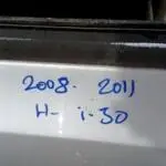 2008-2011 HYUNDAİ İ30 SOL ÖN KAPI