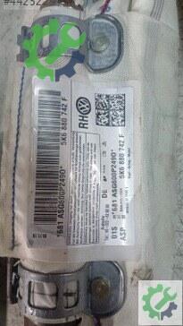 Volkswagen Golf Sağ Sol Tavan Airbag 2011-2013 çıkma parça
