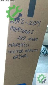 Mercedes-Benz E Serisi Kaput 2013-2016 çıkma parça