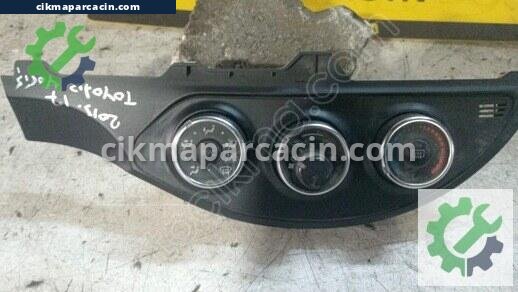 Toyota Yaris Kalorifer Kontrol Paneli çıkma parça