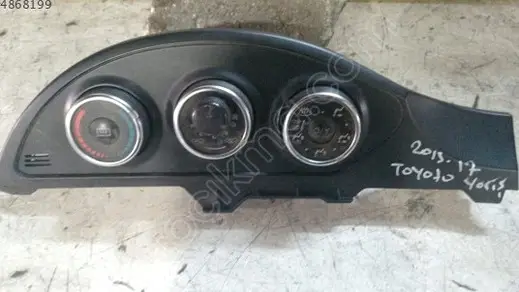 Toyota Yaris Kalorifer Kontrol Paneli 2013-2017 çıkma parça