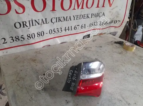 Toyota Corolla Sağ Arka Stop 2016-2018 çıkma parça