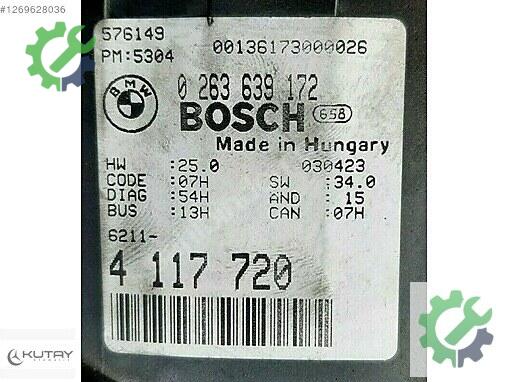 BMW 3 Serisi Gösterge Paneli 4117720 çıkma parça