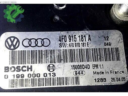 Audi Q7 Beyni 4L0915181 çıkma parça