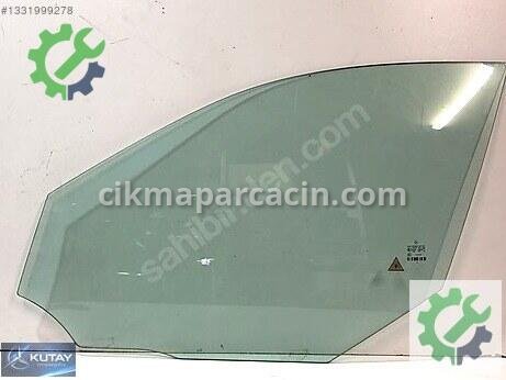 Mercedes-Benz E Sol Ön Kapı Camı çıkma parça