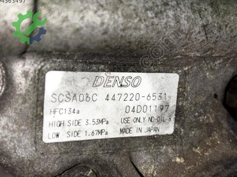 Toyota Corolla Klima Kompresörü 447220 çıkma parça