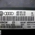 4E0915181 Audi A8 4E orijinal akü beyni 4E0915181