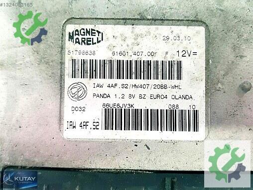 Fiat Panda Beyni 51798638 çıkma parça