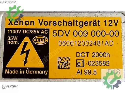 Mercedes-Benz E Far Beyni 5DV009000-00 çıkma parça